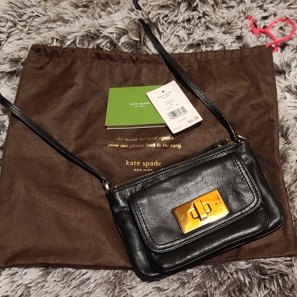 Kate Spade Black Jolie - Leather Cross Body